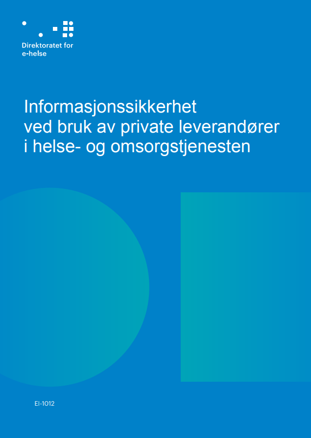 Personvern Og Informasjonssikkerhet - Ehelse